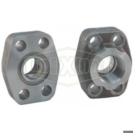 Dixon CODE 62 HYD 4-BOLT O-RING FLANGE CS 1/2-14 C6244K0808NPT